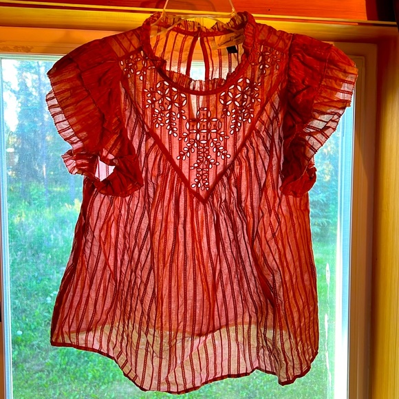 Universal Thread flutter sleeve top - Picture 1 of 4